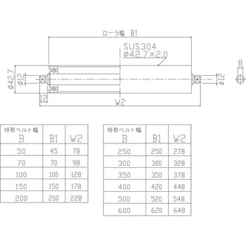 コンベヤ用スナブ・テークアッププーリ 三機工業