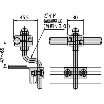 コンベヤ用ステンレス製調整式パイプガイド 三機工業 ベルト コンベヤ用ステンレス製調整式パイプガイド 三機工業 ベルト
