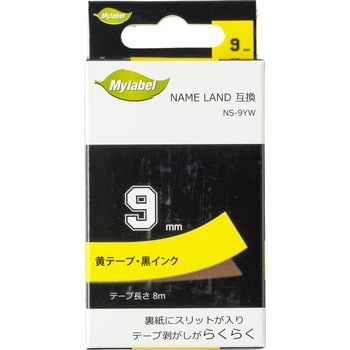 Mylabel 互換ネームランドテープ 日本ナインスター