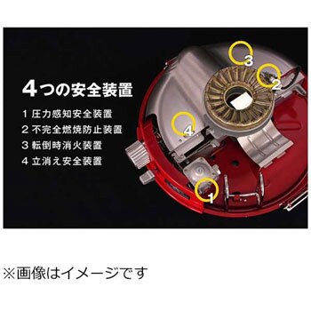 SAG-BF01(R) カセットボンベ式 ポータブルガスストーブ 1台