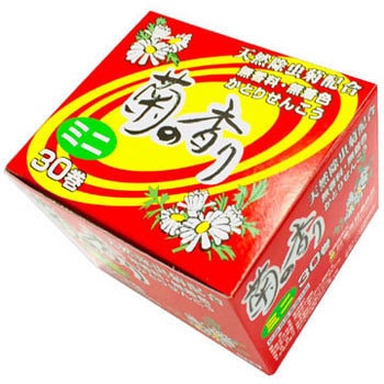 菊の香ミニ 天然除虫菊蚊取線香 児玉兄弟商会