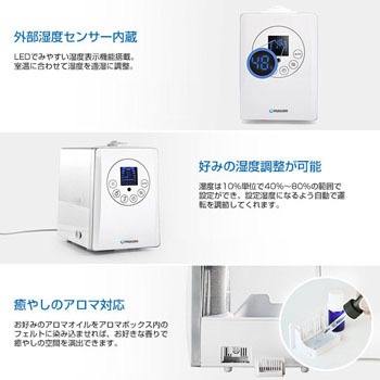 KS-MX601-W MAXZENハイブリッド加湿器 KS-MX601 1個 MAXZEN 【通販