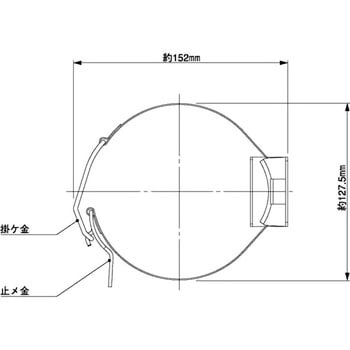 消火器ブラケットバンド式 ヤマトプロテック