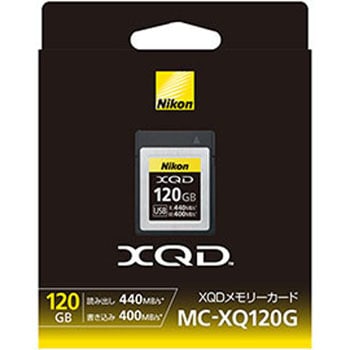 XQDメモリーカード120GB MC-XQ120G XQDメモリーカード 1個 Nikon ...