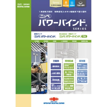 1009192 ニッペ パワーバインド 刷毛・ローラー用 シンナー 1缶(4L