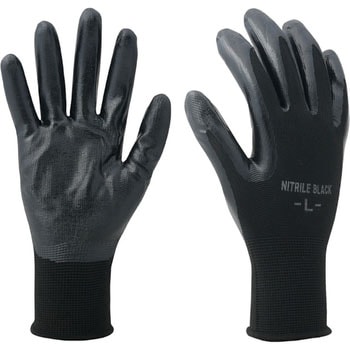 AG7555 ニトリルブラック10双組 ACE GLOVE(エースグローブ)