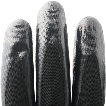 AG7555 ニトリルブラック10双組 ACE GLOVE(エースグローブ)