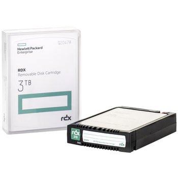 Q2047A HPE RDX 3TB リムーバブルディスクバックアップカートリッジ 1