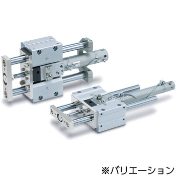 ガイド付シリンダ/ファインロックシリンダ内蔵コンパクトタイプ (MLGCLB32-3～) SMC