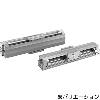 ブレーキ付メカジョイント式 ハイロッドレスシリンダ (ML1C40G-～) SMC