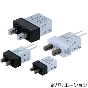 クサビ形カム駆動スライドタイプエアチャック(2爪：標準タイプ) (MHK2-2～) SMC