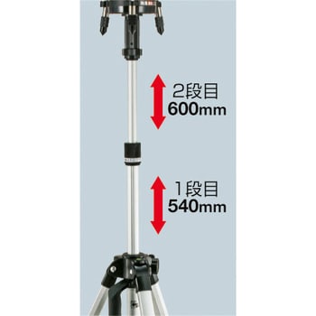 ELV-300LT エレベーター三脚3000ライト TJMデザイン(タジマツール) 使用高さ850～2940mm 【通販モノタロウ】