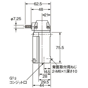 小型重装備リミットスイッチ D4A-□N omron(オムロン)