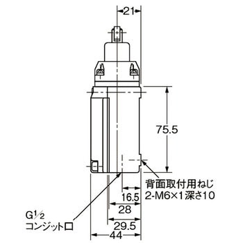 小型重装備リミットスイッチ D4A-□N omron(オムロン)