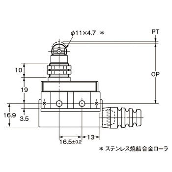 SHL-Q2255 小型封入スイッチ SHL-□ 1個 オムロン(omron) 【通販サイト