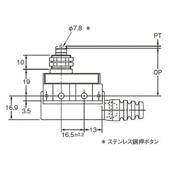小型封入スイッチ SHL-□ omron(オムロン)
