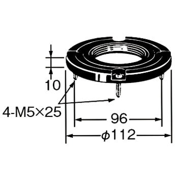 F03-12 取りつけ枠 F03-□ 1個 オムロン(omron) 【通販サイトMonotaRO】