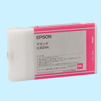 ICM39A インクカートリッジ エプソン IC39A (純正品) 1個 EPSON 【通販