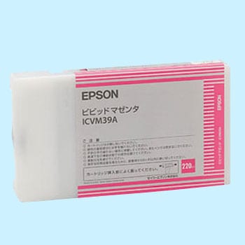 ICVM39A インクカートリッジ エプソン IC39A (純正品) 1個 EPSON