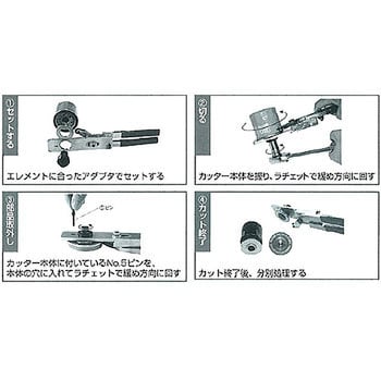 HOC-100 オイルエレメントカッター 1個 日平機器 【通販モノタロウ】