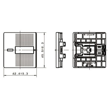 スイッチハンドル(表示付ネーム付) Panasonic(パナソニック)