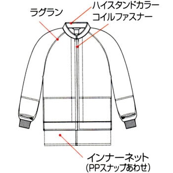 FXセレクト 清涼 ジャケットタイプ長袖A(男女共用) サンエス