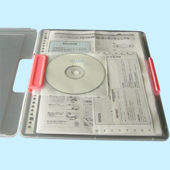 2穴バインダー付ファイルケース 和泉化成 書類ケース 通販モノタロウ 3055