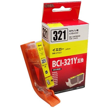 CINK-321Y �݊��C���N�J�[�g���b�W �L���m��BCI-320/BCI-321 �I�[���d�@ 48792511