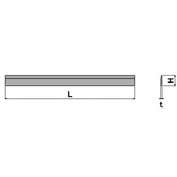 鋼製ストレートエッジ(ベベル型)B級仕上 大西測定工具 ベベル型