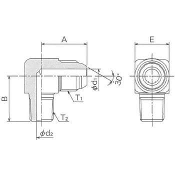 SR-33-6x3-SUS SR33異径アダプタ 1個 清水製作所(継手) 【通販サイト