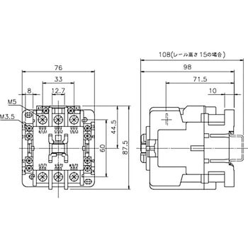 電磁接触器 戸上電機製作所