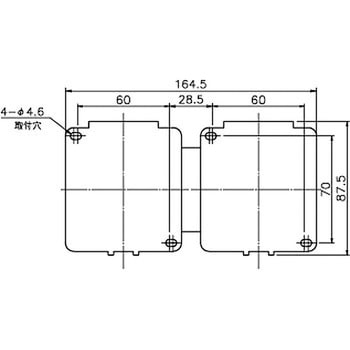 可逆形電磁接触器 戸上電機製作所