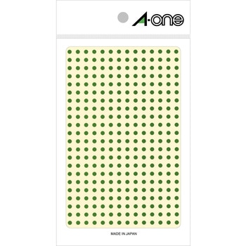 7683 カラーラベル 丸型 エーワン[ラベル] 32732192