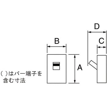 テンパール工業 Eシリーズ 経済タイプ 漏電遮断器OC付 120A 表面形