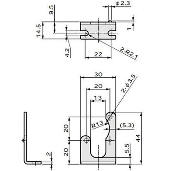 デジタル圧力センサPPXシリーズ用取付金具 CKD