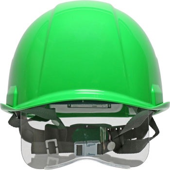 シールド付ヘルメット スミハット SAXCS-B 住ベテクノプラスチック