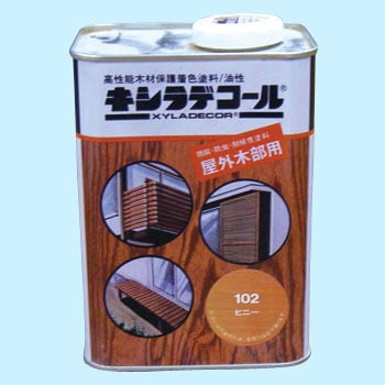 大阪ガスケミカル 木部保護塗料 キシラデコール #102 ピニー 4L