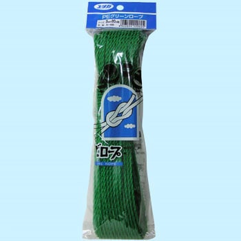 PEロープグリーン ユタカメイク
