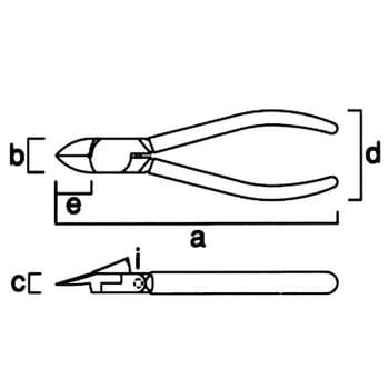 FPN-150FS プラスチックニッパ 1個 フジ矢 【通販サイトMonotaRO】