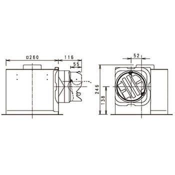 ネット直営店 XFY-24JG8VC/86パナソニック Panasonic 天井埋込形換気扇