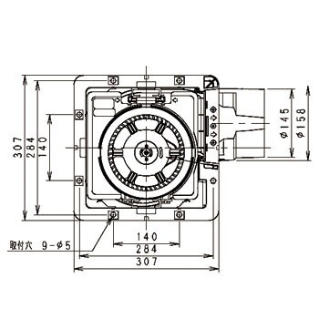 FY-27JD7 天井埋込形換気扇 ルーバー別売タイプ 1台 Panasonic