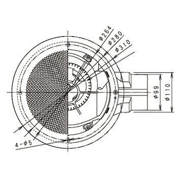 丸型天井埋込形換気扇 Panasonic(パナソニック)