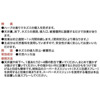 ねずみがいやがる袋 イカリ消毒