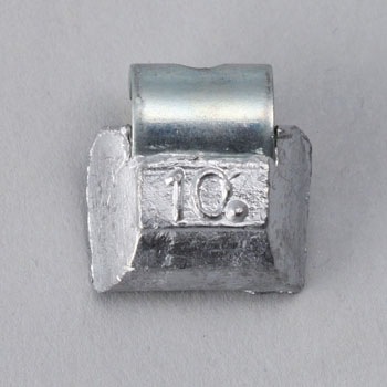Yf 10g 打ち込みウエイト 2 3ピース スズキ純正アルミホイール用 ヤマテ金属 質量 10g 爪幅 10mm 1箱 30個 通販モノタロウ