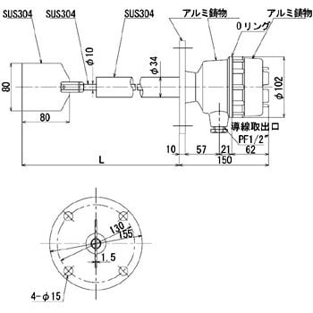 PRL-101 パドル式レベルスイッチ 1台 東和制電工業(TOWA) 【通販サイト