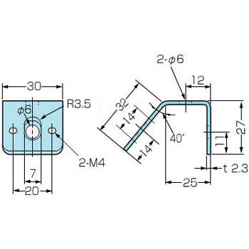 S-1-4-3C 取付金具 1袋(10個) カメダデンキ 【通販サイトMonotaRO】