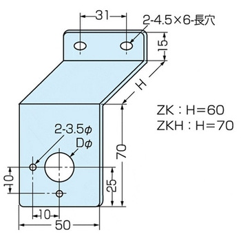 スイッチ取付台ZK カメダデンキ