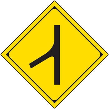道路標識(構内用) 警戒標識(アルミ)