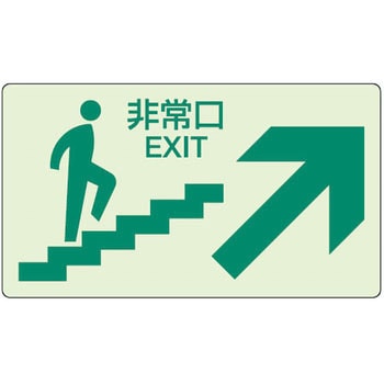 避難・誘導標識 蓄光ステッカー ユニット