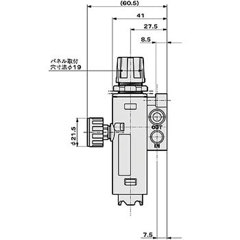 小型フィルタレギュレータ WB500シリーズ CKD